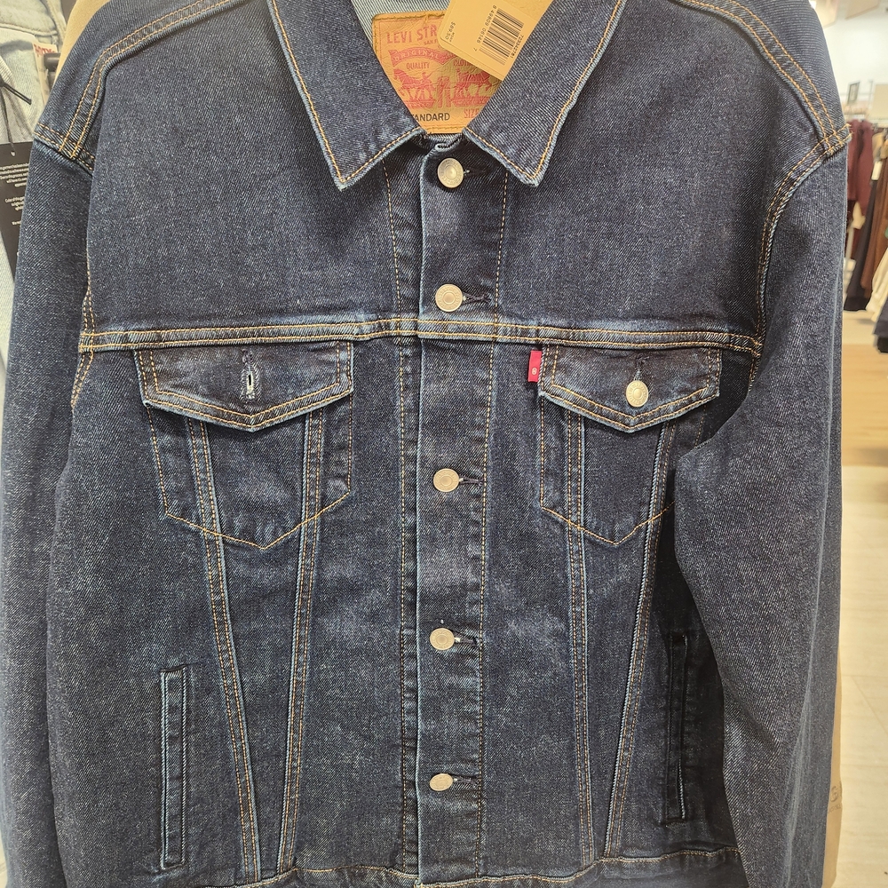 Levi's Men's Dark Blue Denim Jacket